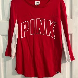 3/4 Long Sleeve PINK Shirt